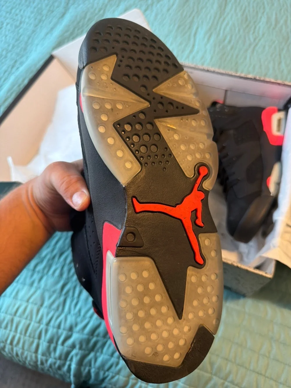 Jordan 6 Retro Black Infrared 10.5